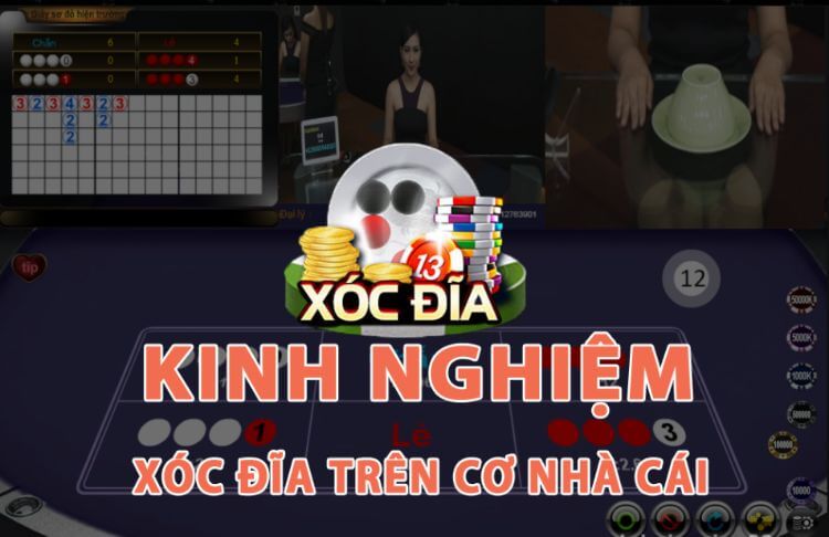 Kinh nghiệm chơi xóc đĩa trực tuyến