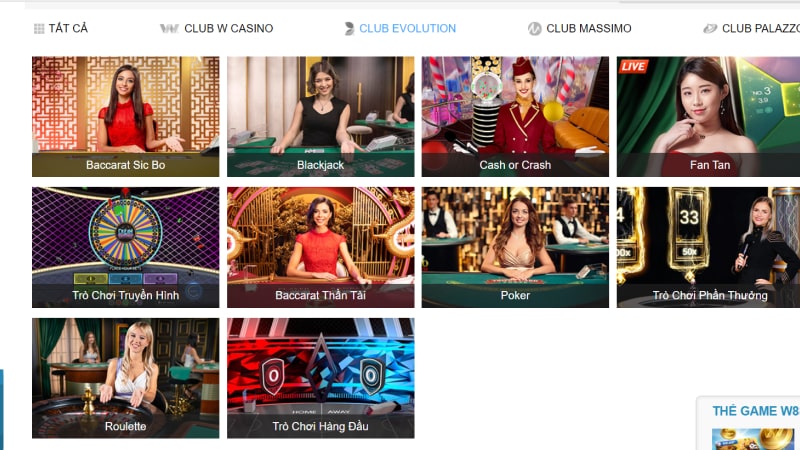 Evolution Gaming với cá cược casino hấp dẫn