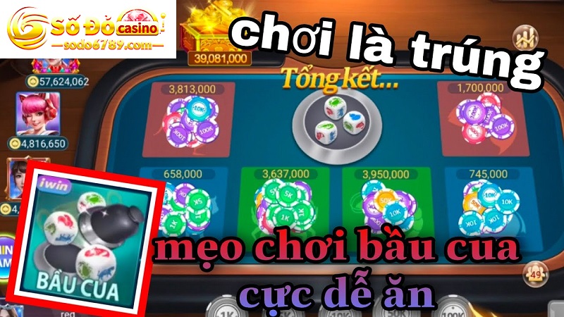 chơi bầu cua số đỏ